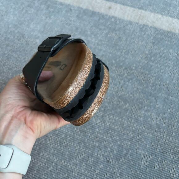 BIRKENSTOCK MADRID LEATHER SLIDE SANDALS WOMEN SIZE EU35/US 5.5-6 - Picture 9 of 16